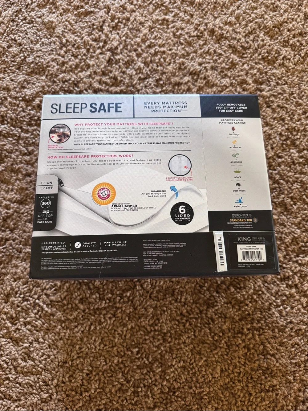 Ultimate Mattress Protector - White (King)
